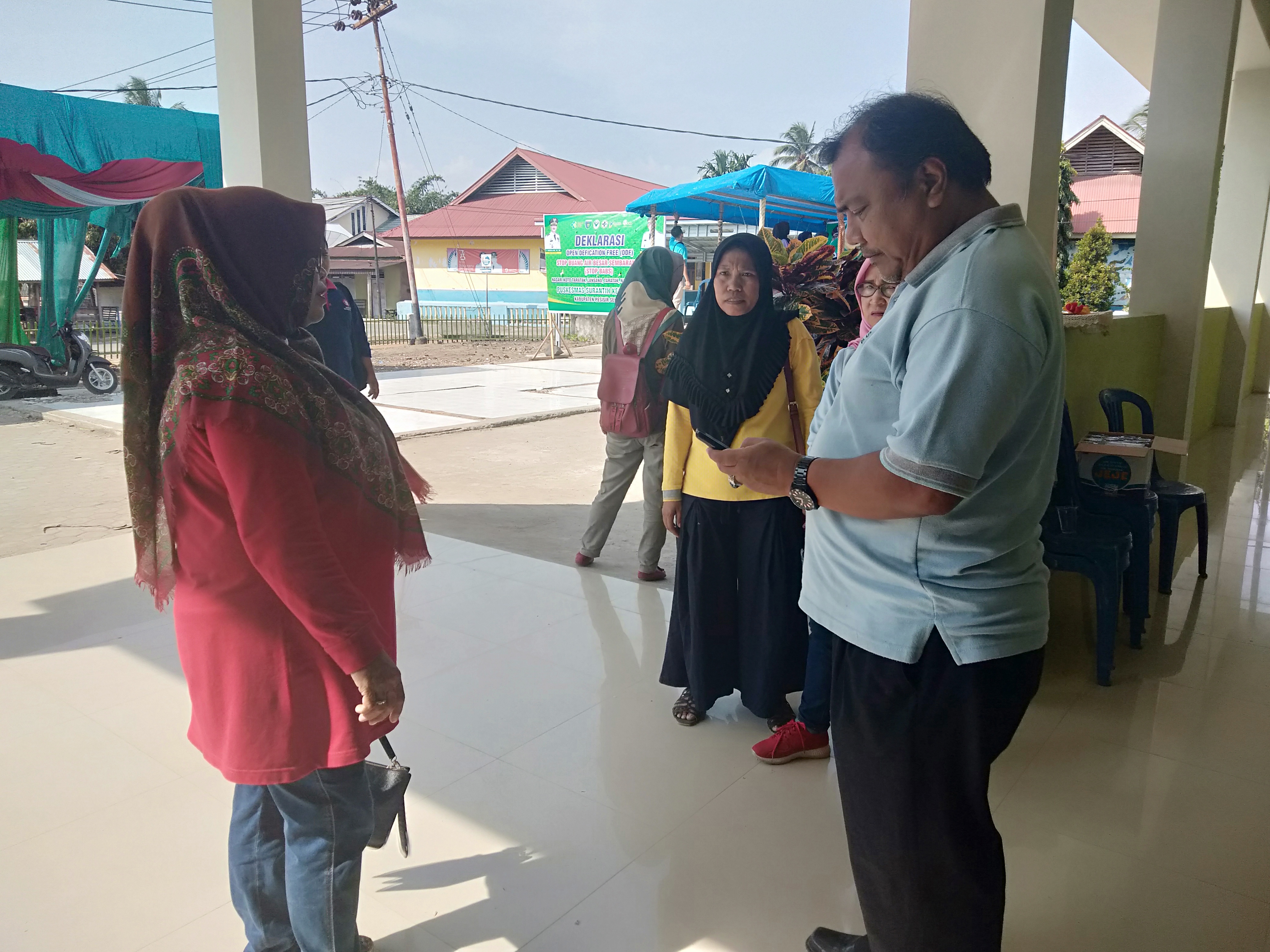 Kadis Kesehatan Tinjau Persiapan Peresmian Gedung Rawat Inap Puskesmas Surantih
