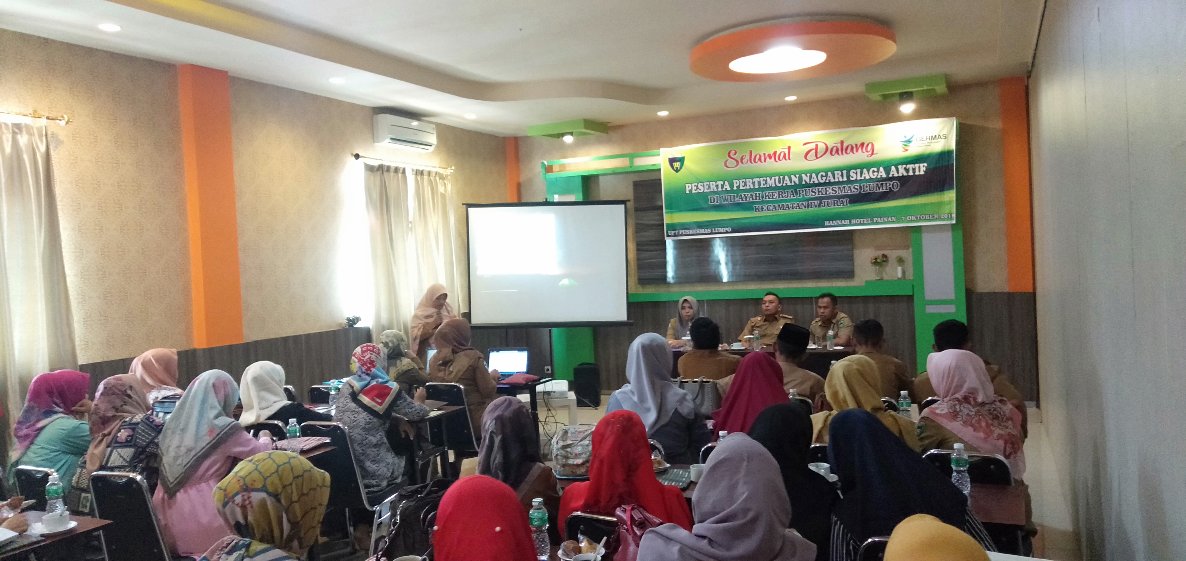 Puskesmas Lumpo Lakukan Pertemuan Nagari Siaga Aktif