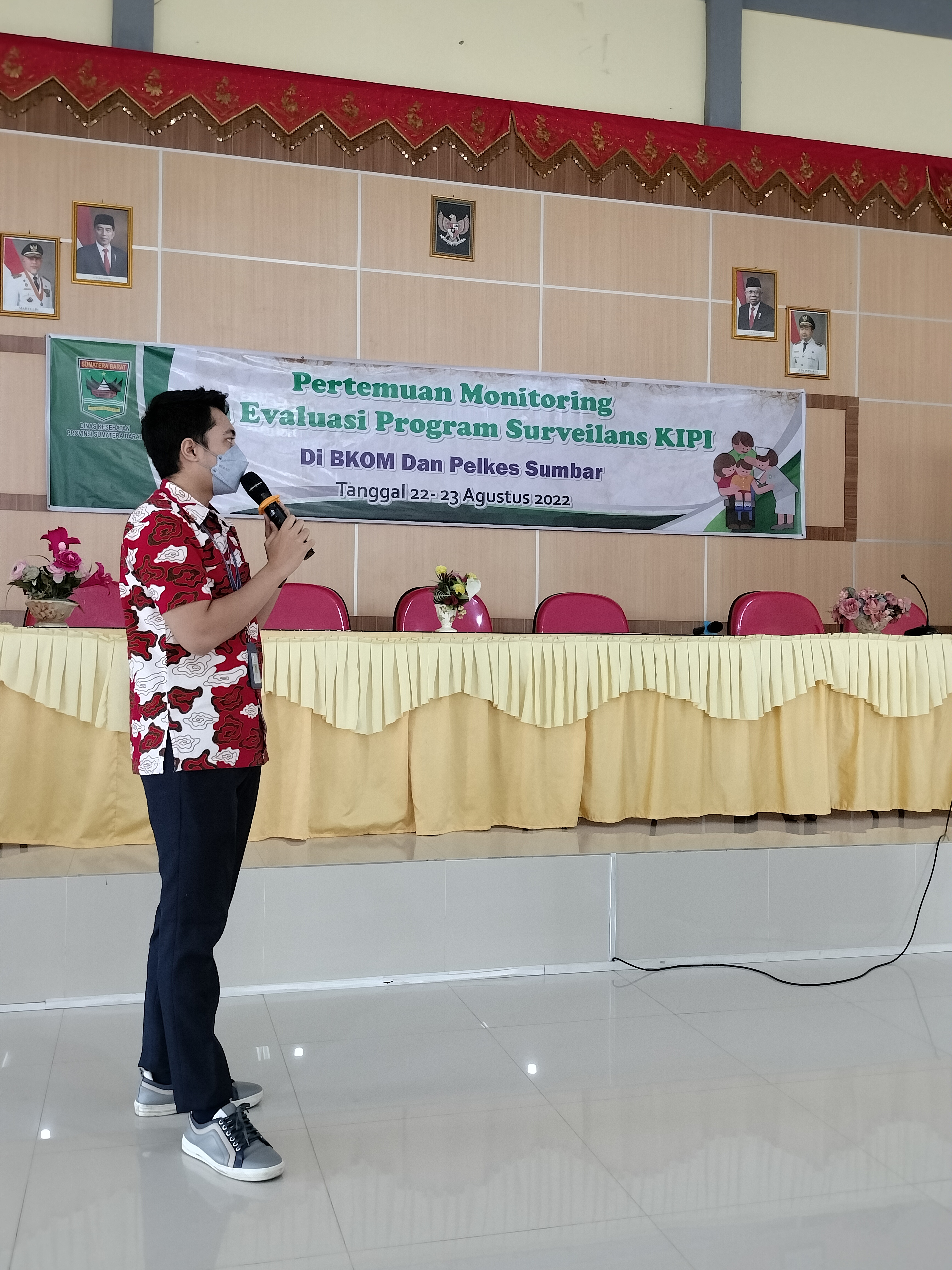 Dinkes Pessel  ikuti Pertemuan Monitoring dan Evaluasi Program Surveilans KIPI  Hari kedua