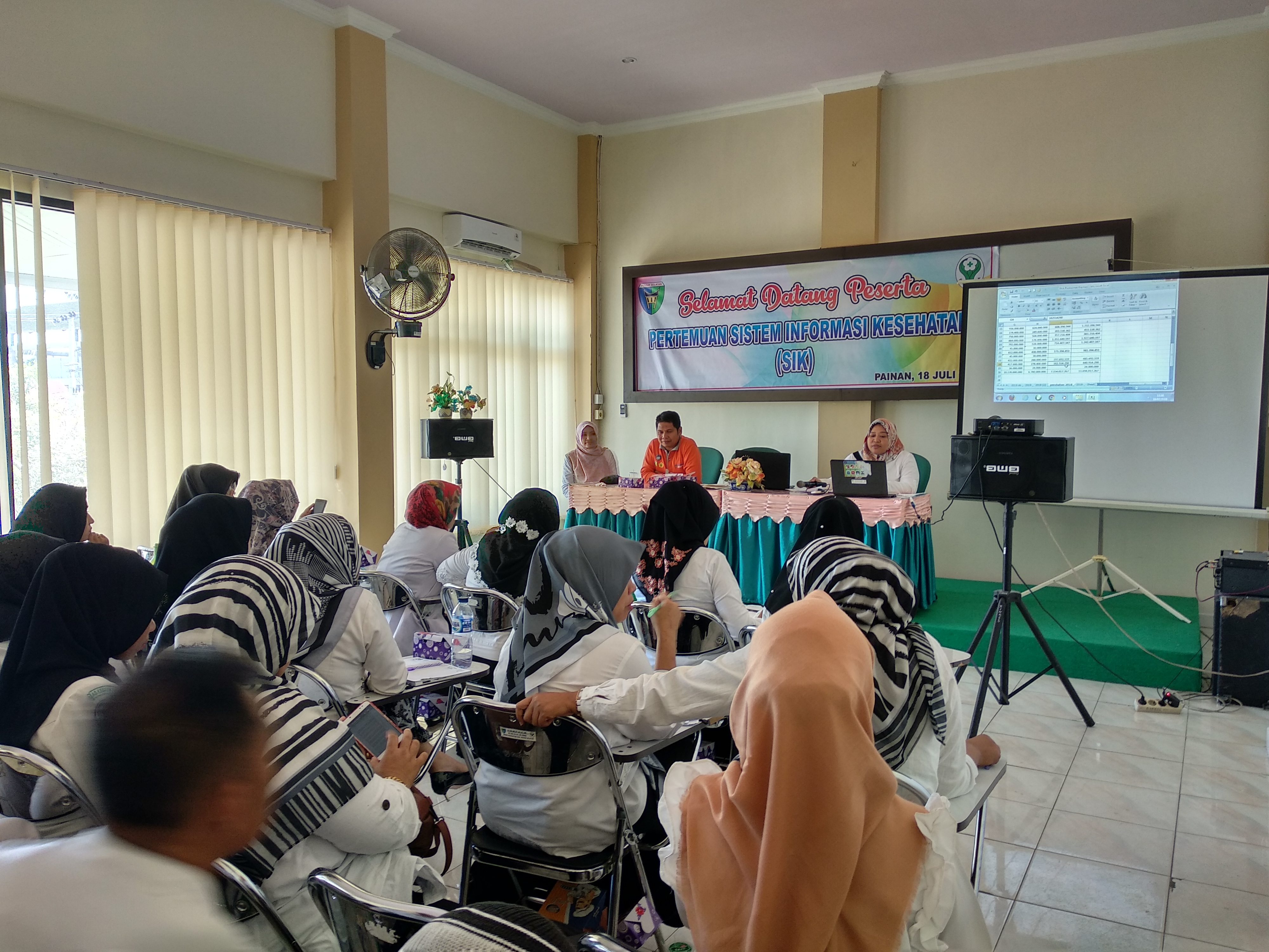Pertemuan Sistem Informasi Kesehatan (SIK) 18 Juli 2018