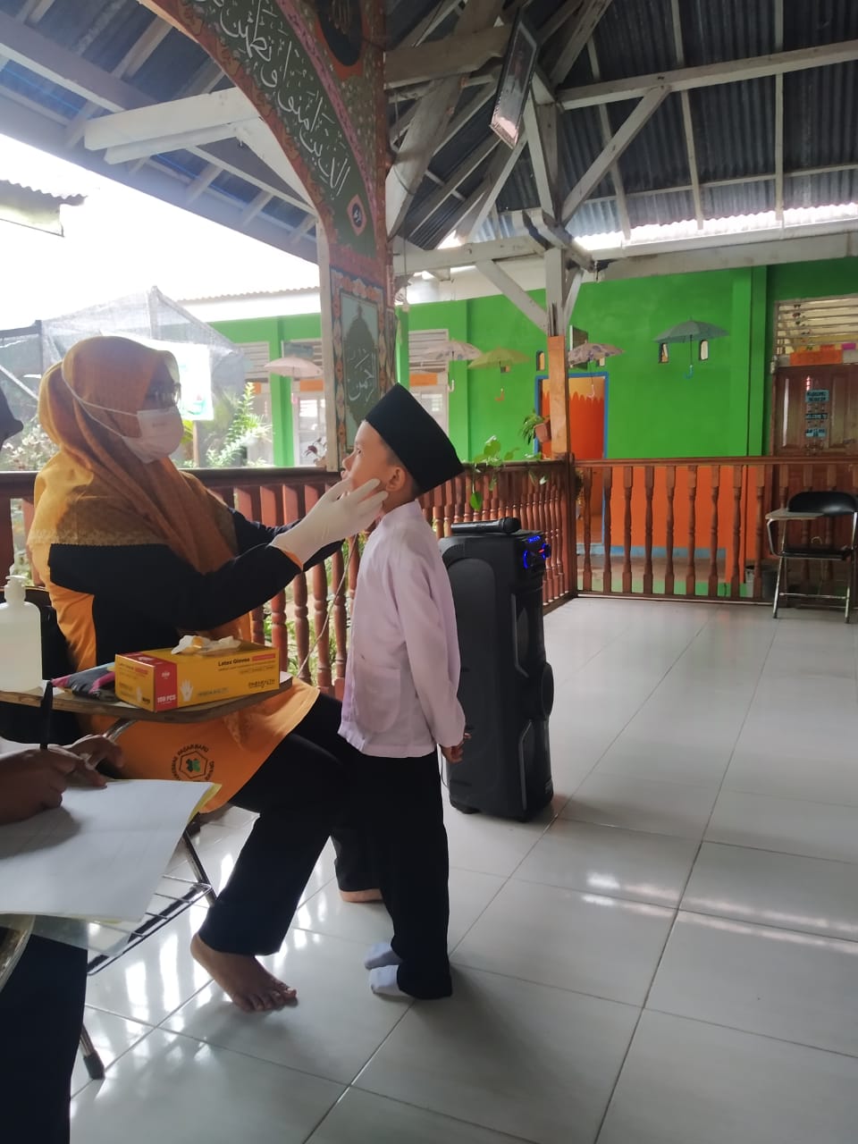 Kegiatan UKGS Pada Siswa Sd 05 Pasar Baru