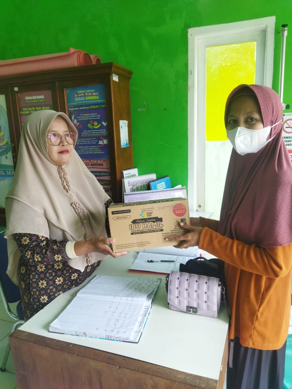 Konseling Gizi Dengan Pasien Bumil KEK Di Puskesmas Balai Selasa