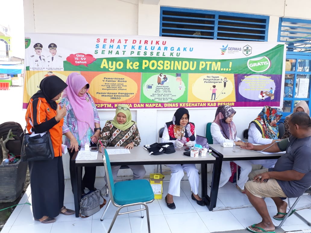 Dinas Kesehatan Bidang Pencegahan dan Pengendalian Penyakit (P2P) bersama UPT Puskesmas Salido, Dina
