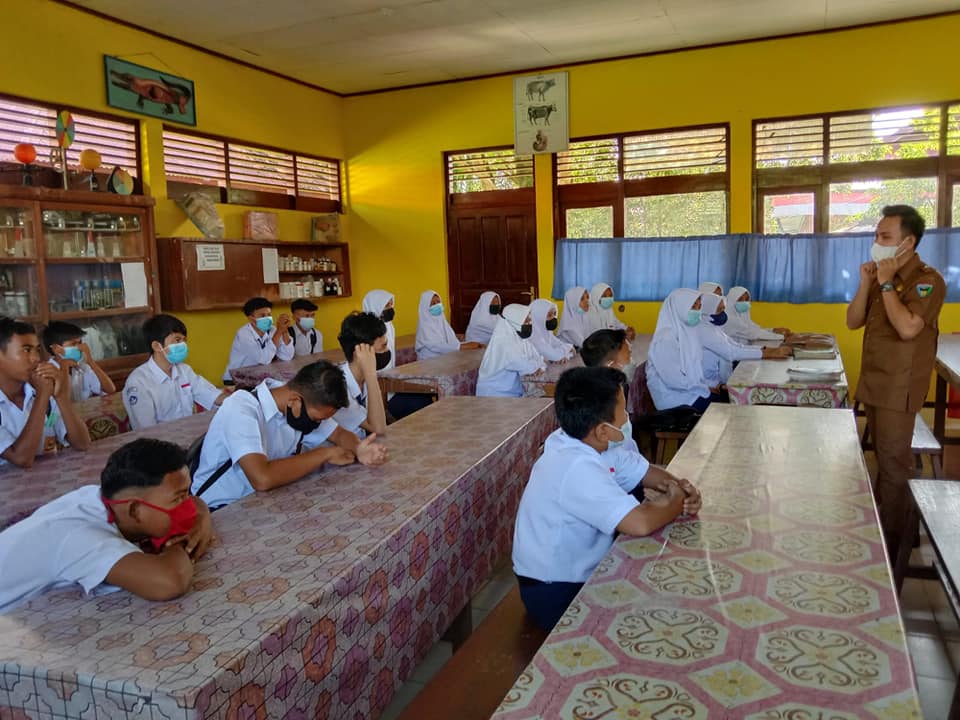 Penuluhan NAFZA Kepada Siswa/i SMPN 1 Bayang