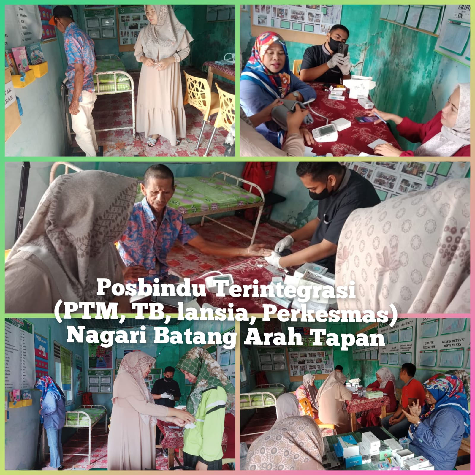Posbindu Terintegrasi Puskesmas Tapan di Nagari Batang Arah Tapan