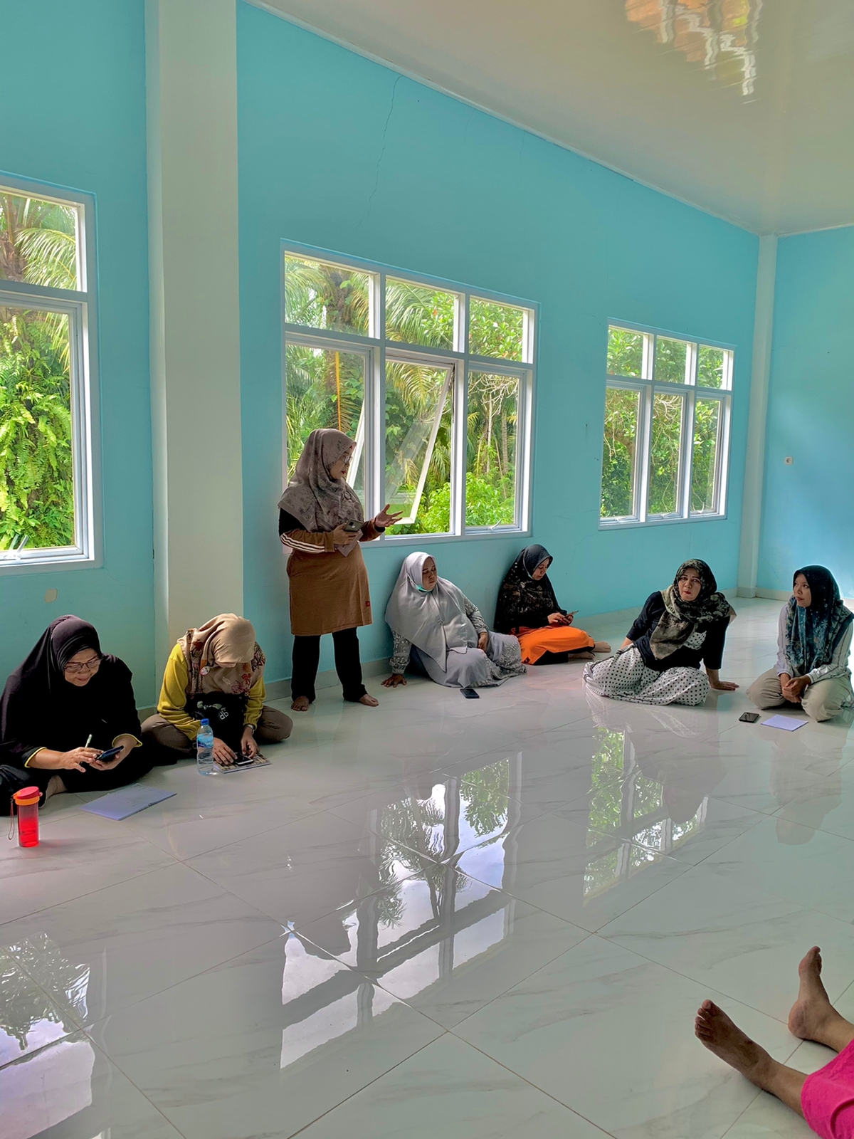 Puskesmas Kayu Gadang Melaksanakan Pertemuan Untuk Membahas Pelaksanan Crash Polio