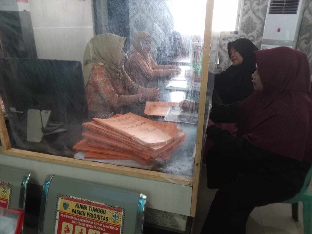 Ruangan Rekam Medis Di Puskesmas Air Haji Kamis  26 Januari 2023