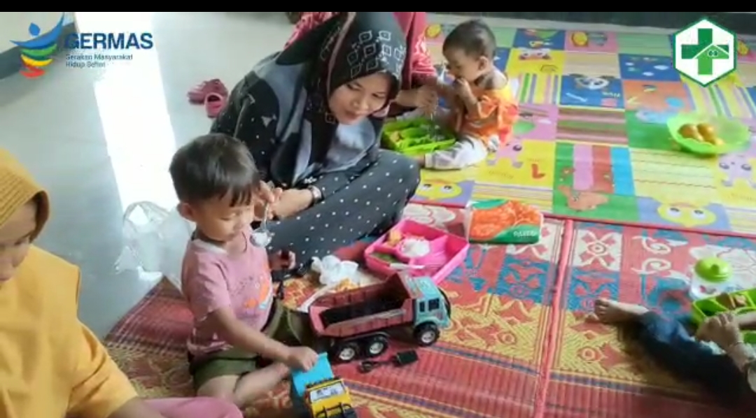 Pelaksanaan Pos Gizi di Nagari Aur Begalung wilayah Kerja Puskesmas Koto Berapak.