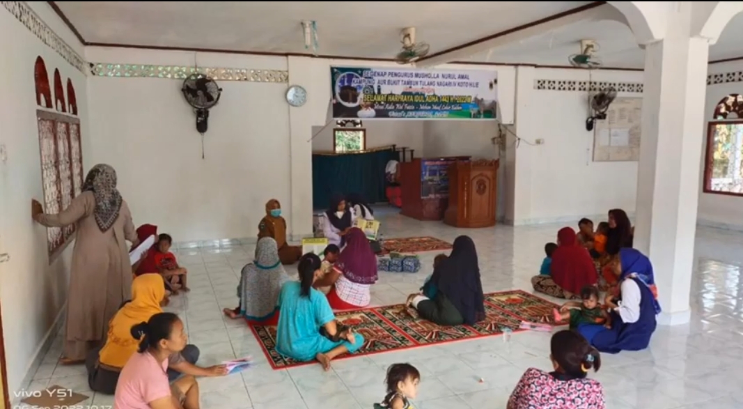 Puskesmas Pasar Kuok laksanakan  Kelas Ibu Balita  di Kampung Bukit Tambun Tulang Kenagarian IV Koto