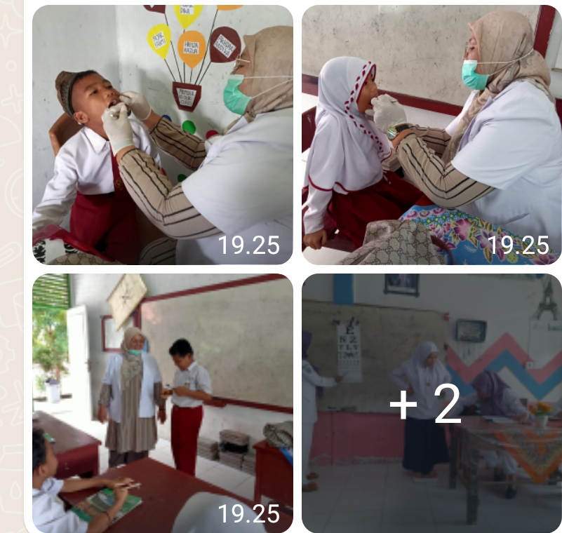 USAHA KESEHATAN GIGI  SEKOLAH ) PADA ANAK SEKOLAH DASAR DI WILAYAH KERJA PUSKESMAS SURANTIH