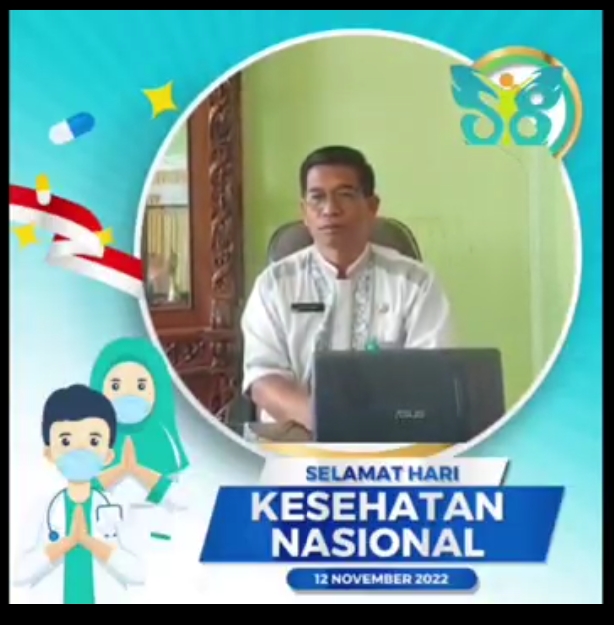 Puskesmas Koto Berapak dalam memperingati Hari Kesehatan Nasional (HKN) yang ke-58 tgl. 12 November 