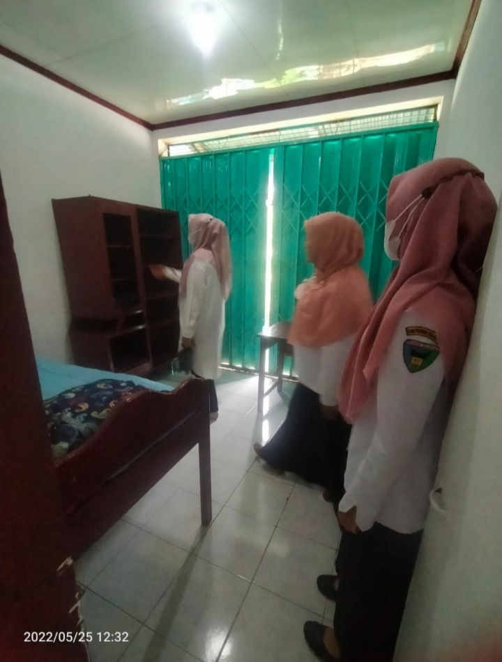Peninjauan poskesri baru Nagari Ampuan Lumpo 