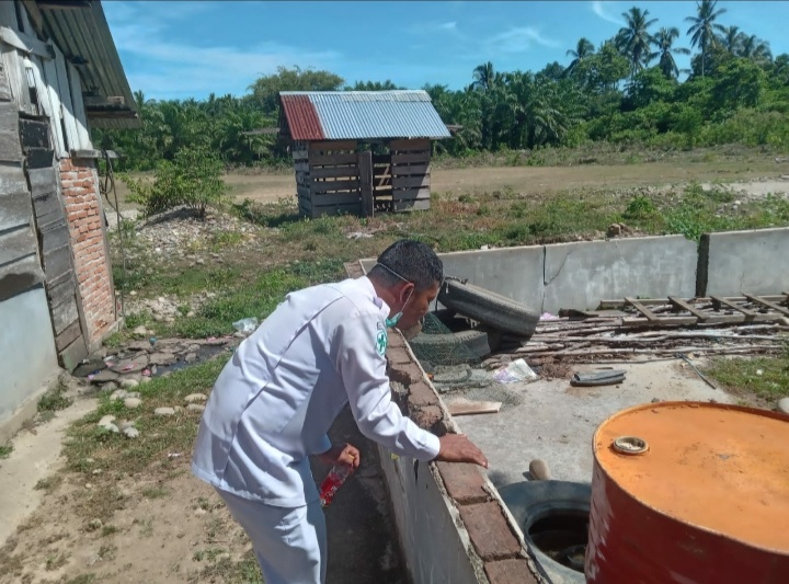 Monitoring dan PE DBD di Nagari Air Haji