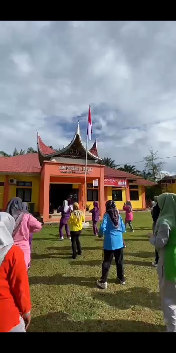 UPT Puskesmas  Air Pura lakukan kegiatan GERMAS di tingkat Nagari 