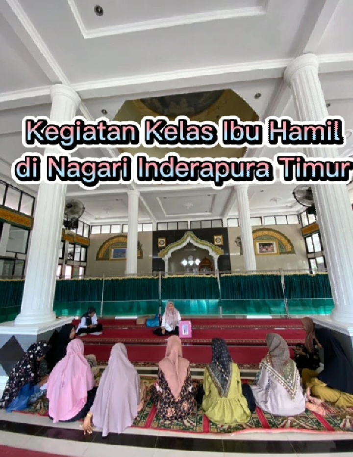 Puskesmas Airpura telah melaksanakan kegiatan kelas ibu hamil di Nagari Inderapura Timur,,