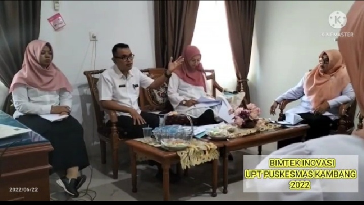 Bimtek Inovasi Puskesmas Kambang 