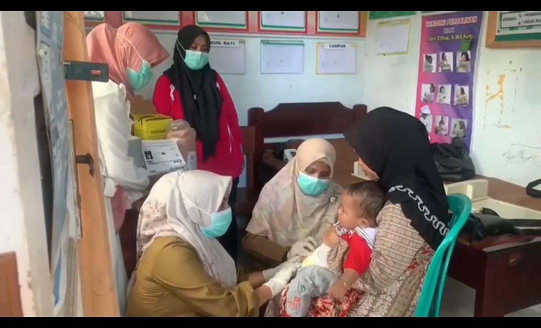 Sosialisasi dan Himbauan Crash Program Polio\" di Wilayah Kerja Puskesmas Tanjung Beringin, 
