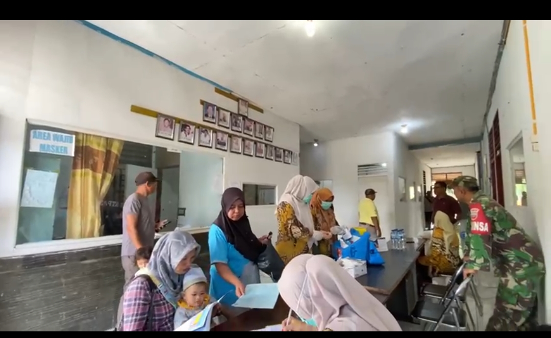 Puskesmas Tj. Beringin Pemberian Imunisasi Polio di PT Sukses  Lunang, 16 Maret 2023