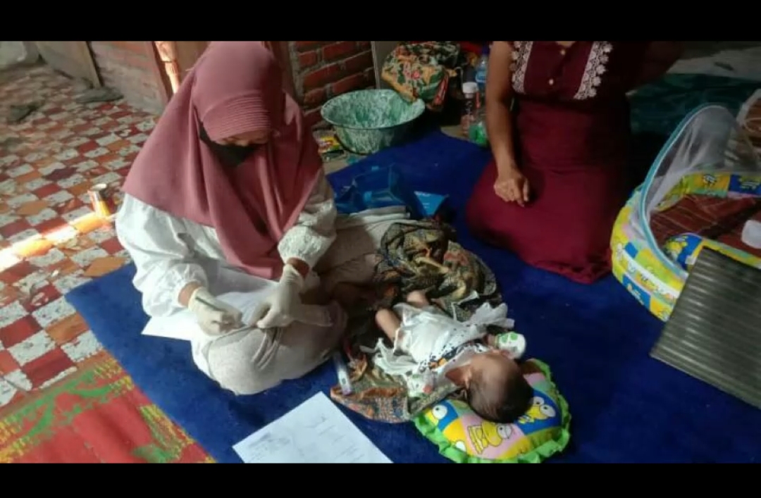 Kunjungan Rumah Ibu Nifas dan Neonatus Puskesmas Tj. Beringin Lunang, 17 Maret 2023  