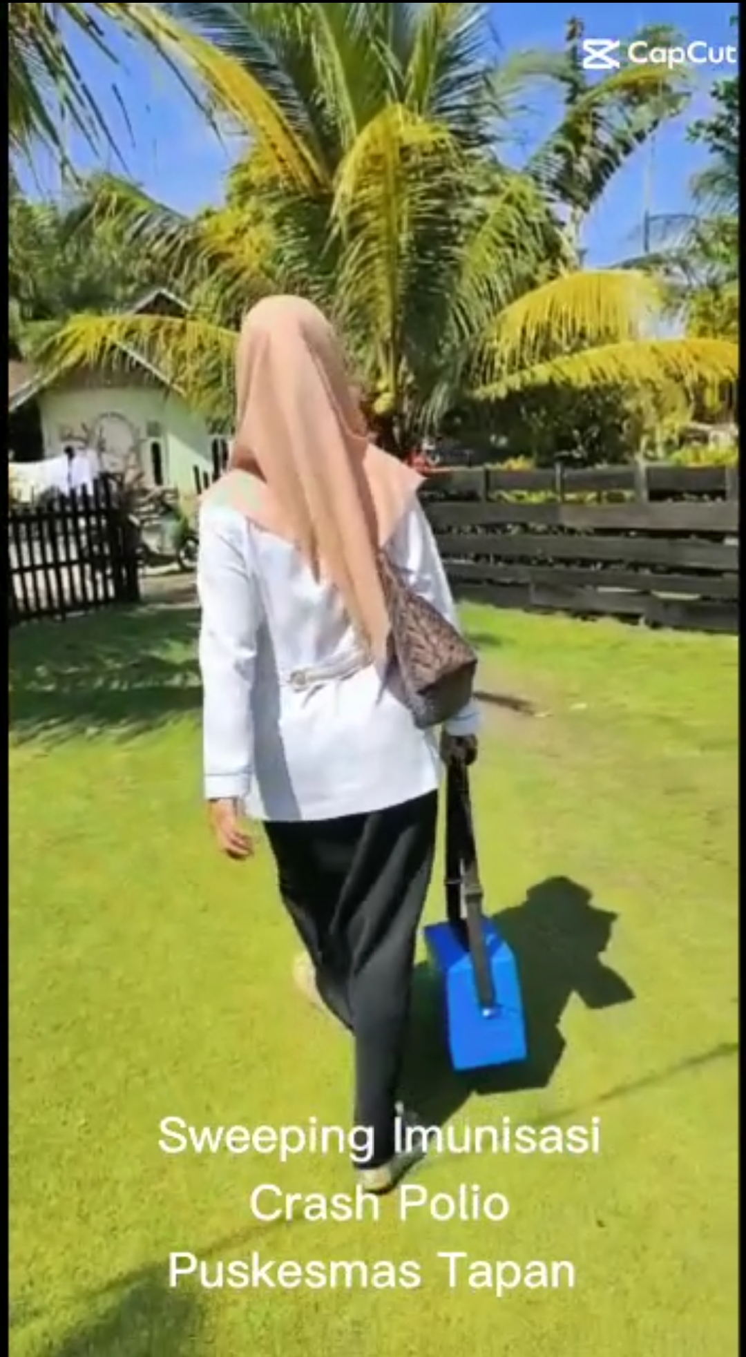 Pelaksanaan Sweeping Crash Program Polio hari Kedua Puskesmas Tapan Rabu, 15 Maret 2023 