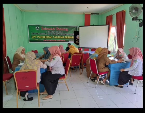 Persiapan pelaksanaan akreditasi Puskesmas Tanjung Beringin