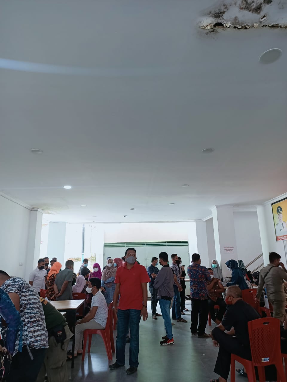 Antusiasme masyarakat Pessel mendapatkan Vaksin Tahap I