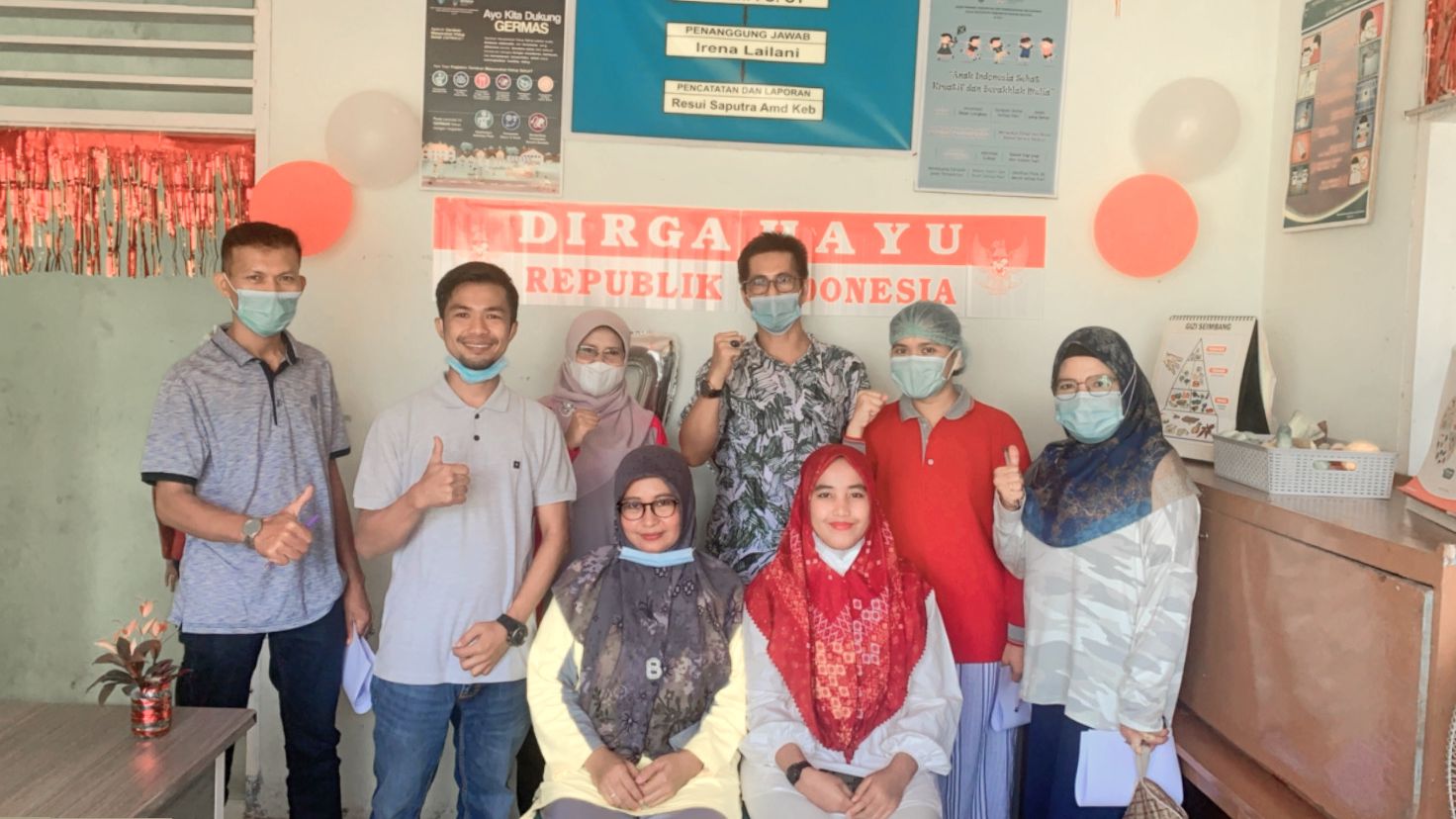 Puskesmas BBB Meriahkan HUT RI ke 76
