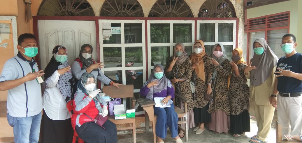 Dinkes Provinsi Sumbar dan Dinkes Pessel melakukan Mass Blood Survey (MBS) 