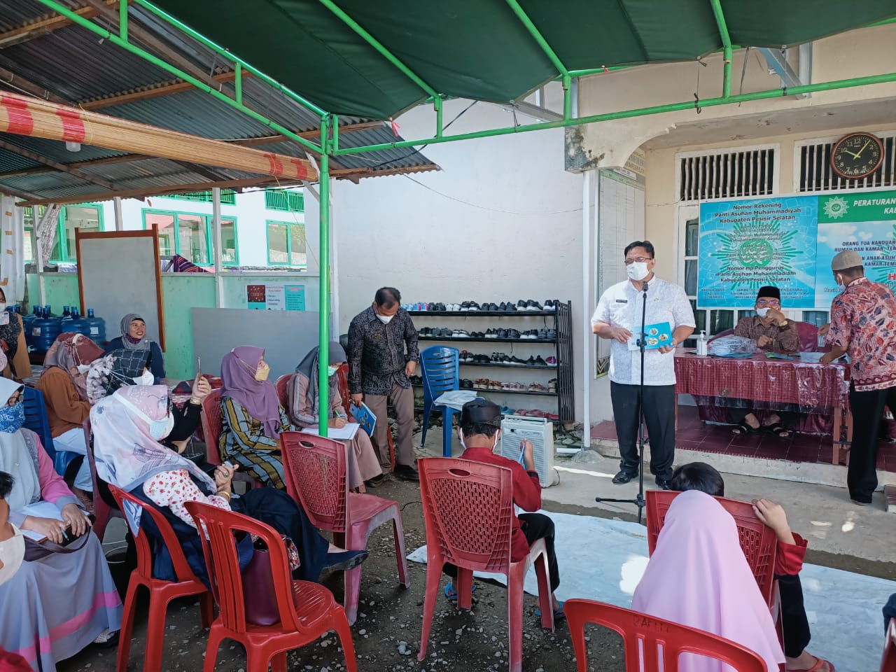 Penyuluhan Germas di Panti Asuhan Muhammadiyah Kab. Pessel