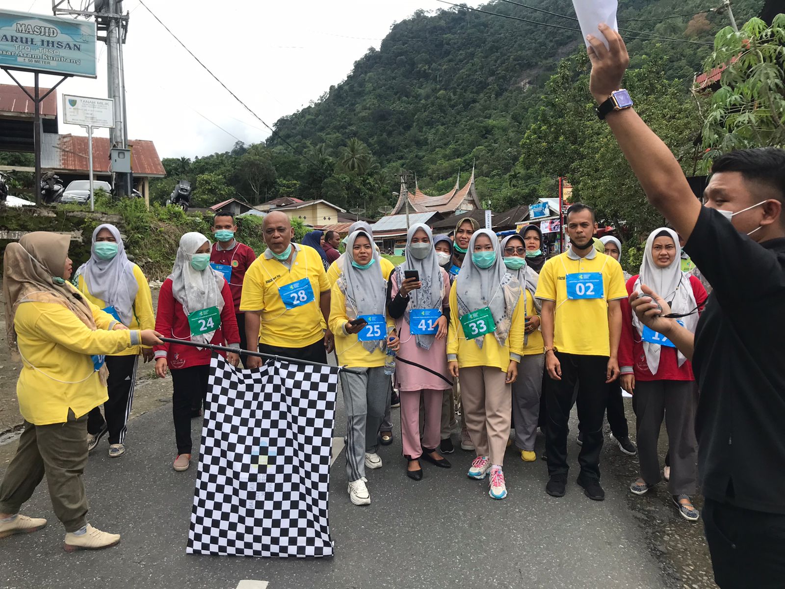 Dinkes Pessel Lakukan Test Kebugaran ASN/Non ASN Kecamatan Bayang Utara