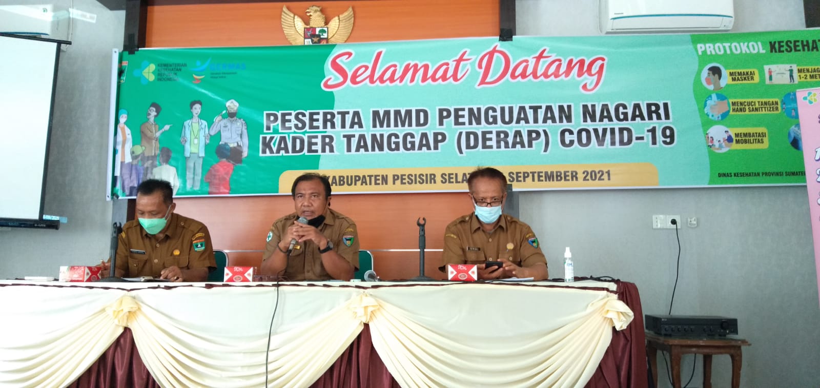 MMD Penguatan Kader Nagari Tanggap Covid 19 (Derap Covid 19)