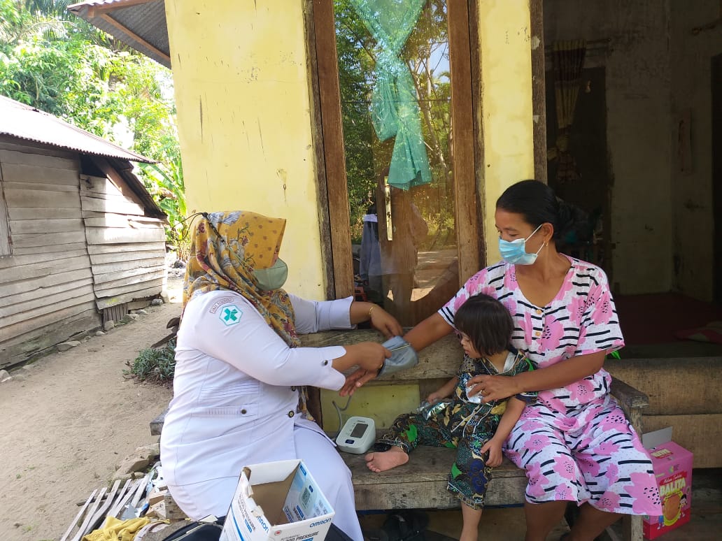 PUSKESMAS PASAR BARU MELAUKUKAN KEGIATAN TERINTEGRASI ANTAR PROGRAM