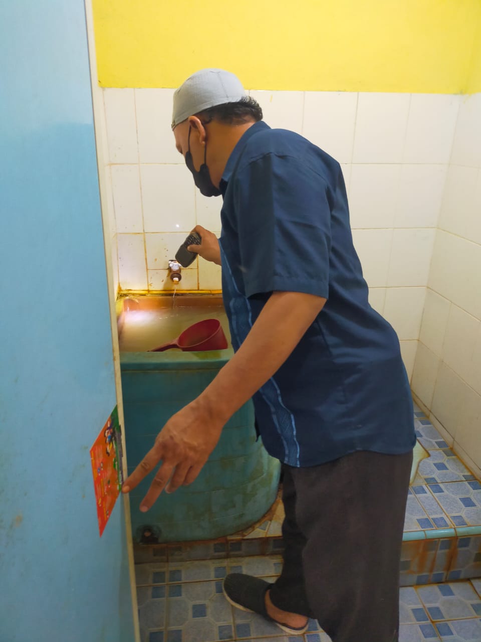 UPT PUSKESMAS PASAR KUOK LAKUKAN PENYELIDIKAN EPIDEMIOLOGI ( PE ) 