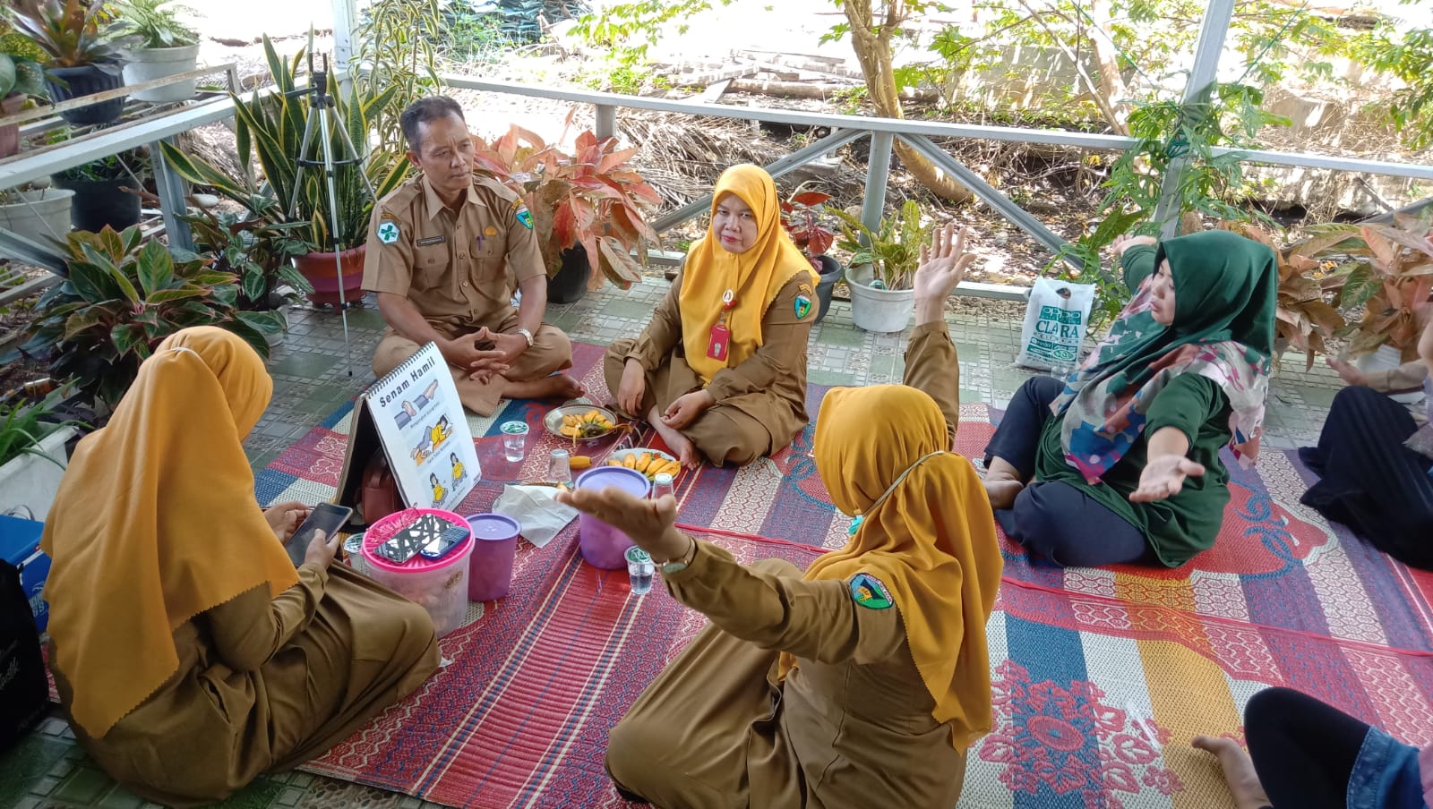Puskesmas Tanjung Makmur melaksanakan Kegiatan Kelas Ibu Hamil di Nagari Sungai Pulai Kecamatan Sila
