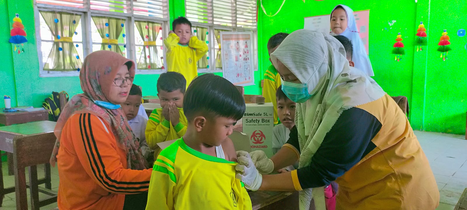Pelaksanaan Bian Di Sekolah Wilayah Kerja UPT Puskesmas Pasar Baru