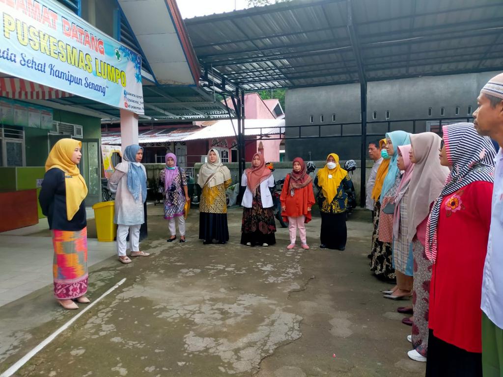 Kunjungan Sekretaris Dinas Kesehatan Kabupaten Pesisir Selatan Ke Puskesmas Lumpo