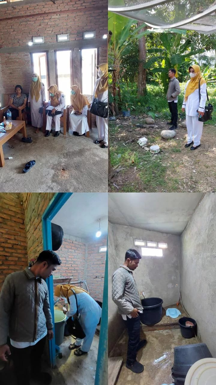 Puskesmas BBB Melaksanakan Kegiatan Penyuluhan Sekaligus Melakukan Penyelidikan Epidemologi ( PE)  