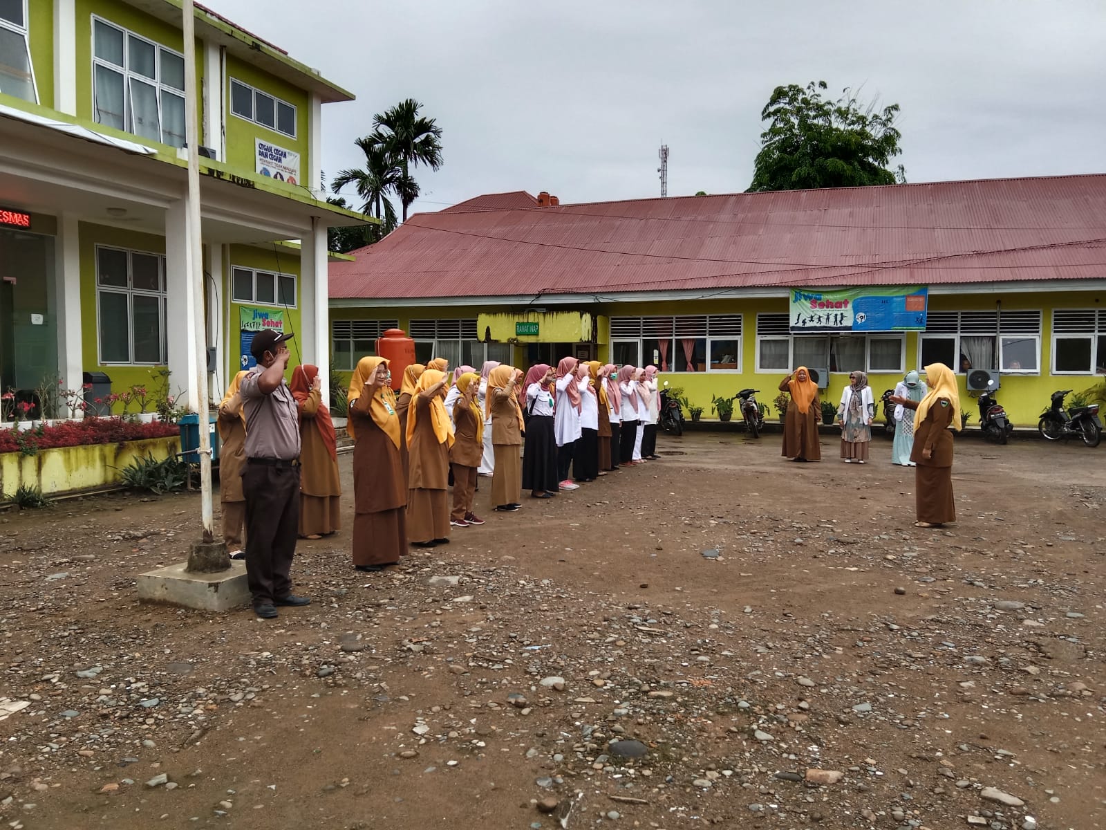 APEL PAGI SEBAGAI SARANA INFORMASI TERBARU PUSKESMAS BALAI SELASA
