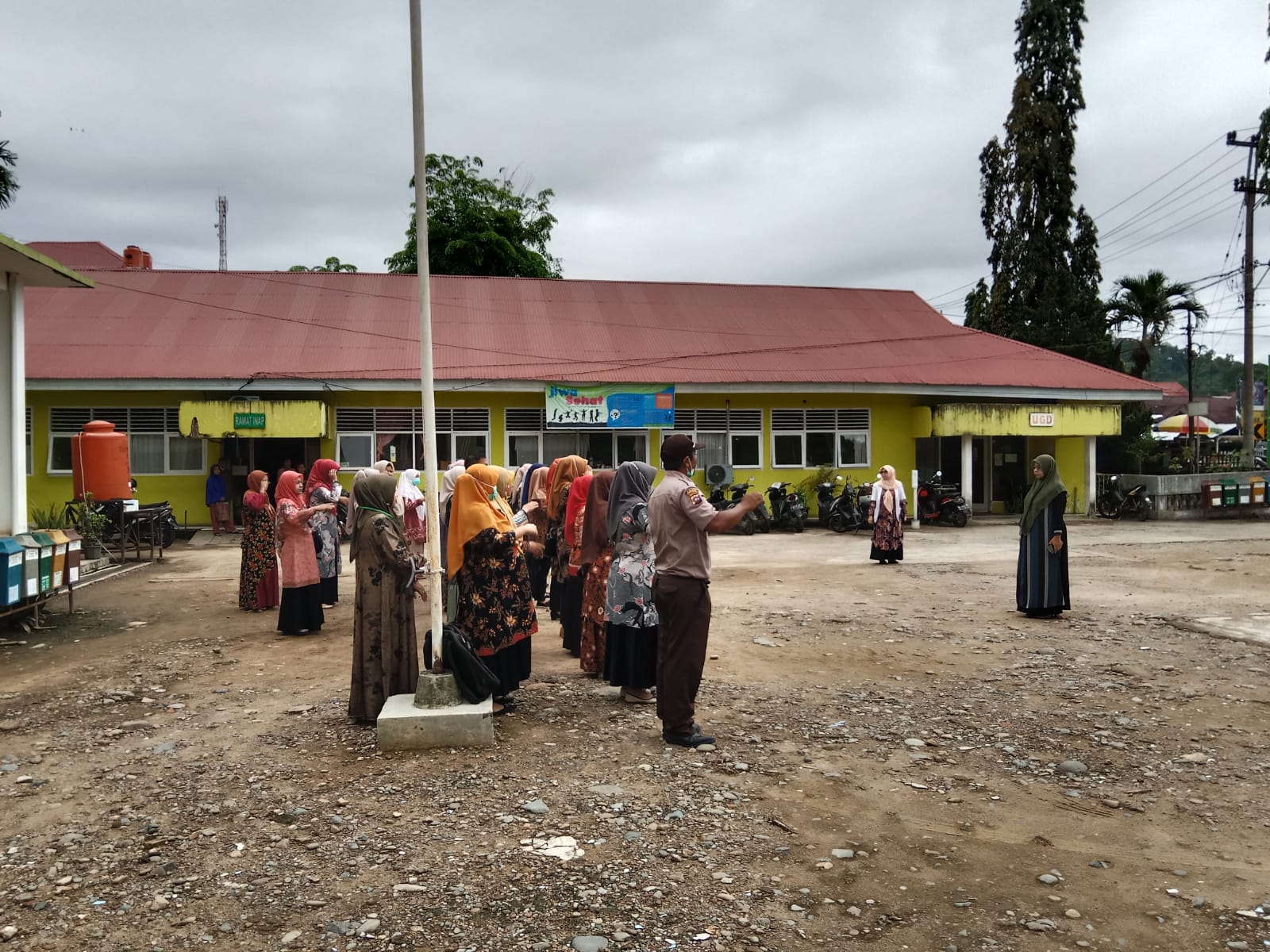 APEL PAGI SEBAGAI SARANA INFORMASI TERBARU PUSKESMAS BALAI SELASA