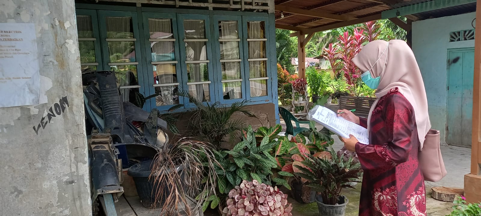 INSPEKSI SANITASI RUMAH SEHAT WILAYAH KERJA PUSKESMAS BALAI SELASA