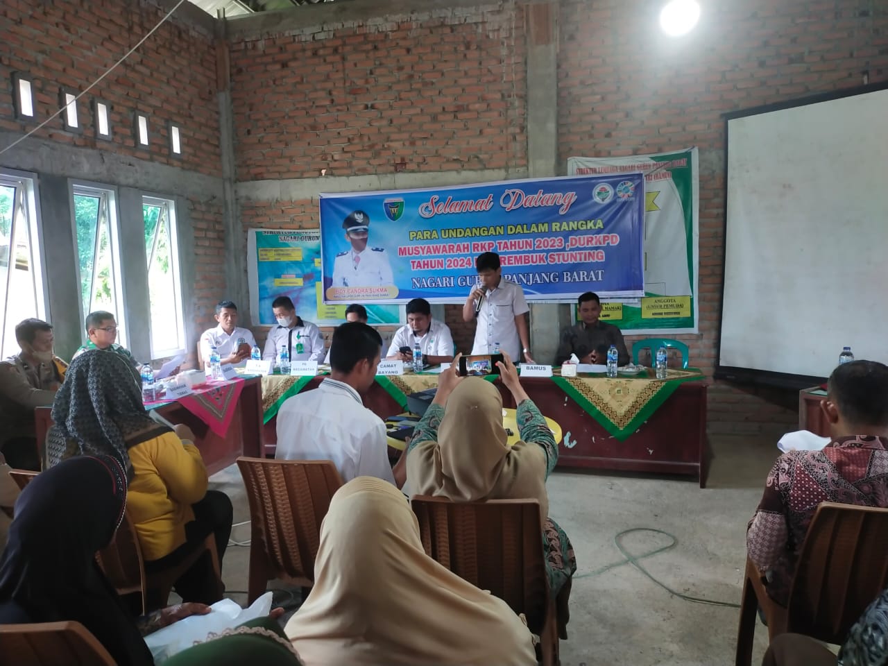 REMBUK STUNTING DAN MUSNAG NAGARI GURUN PANJANG BARAT PUSKESMAS PASAR BARU