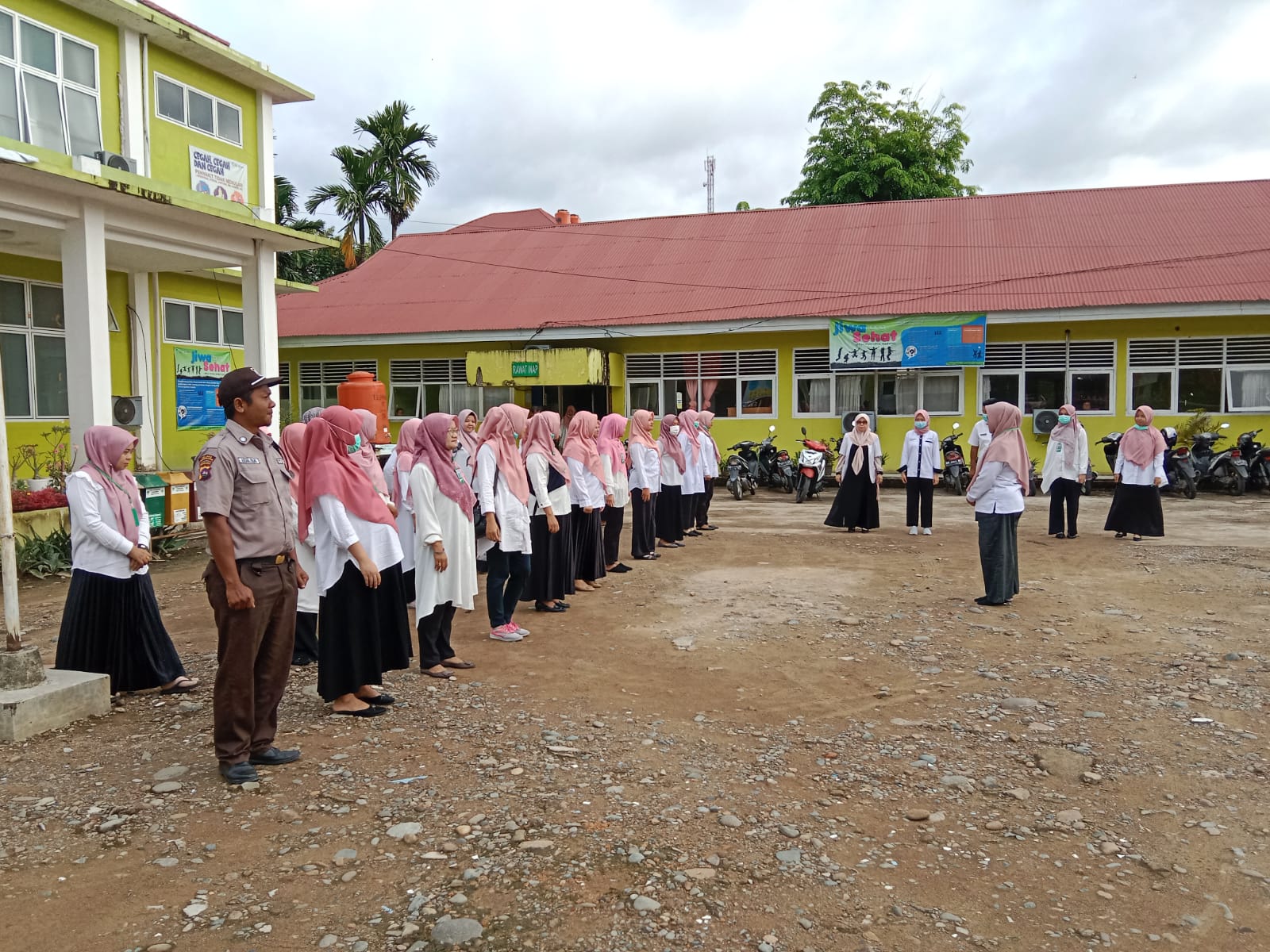 APEL PAGI SEBAGAI SARANA INFORMASI TERBARU PUSKESMAS BALAI SELASA