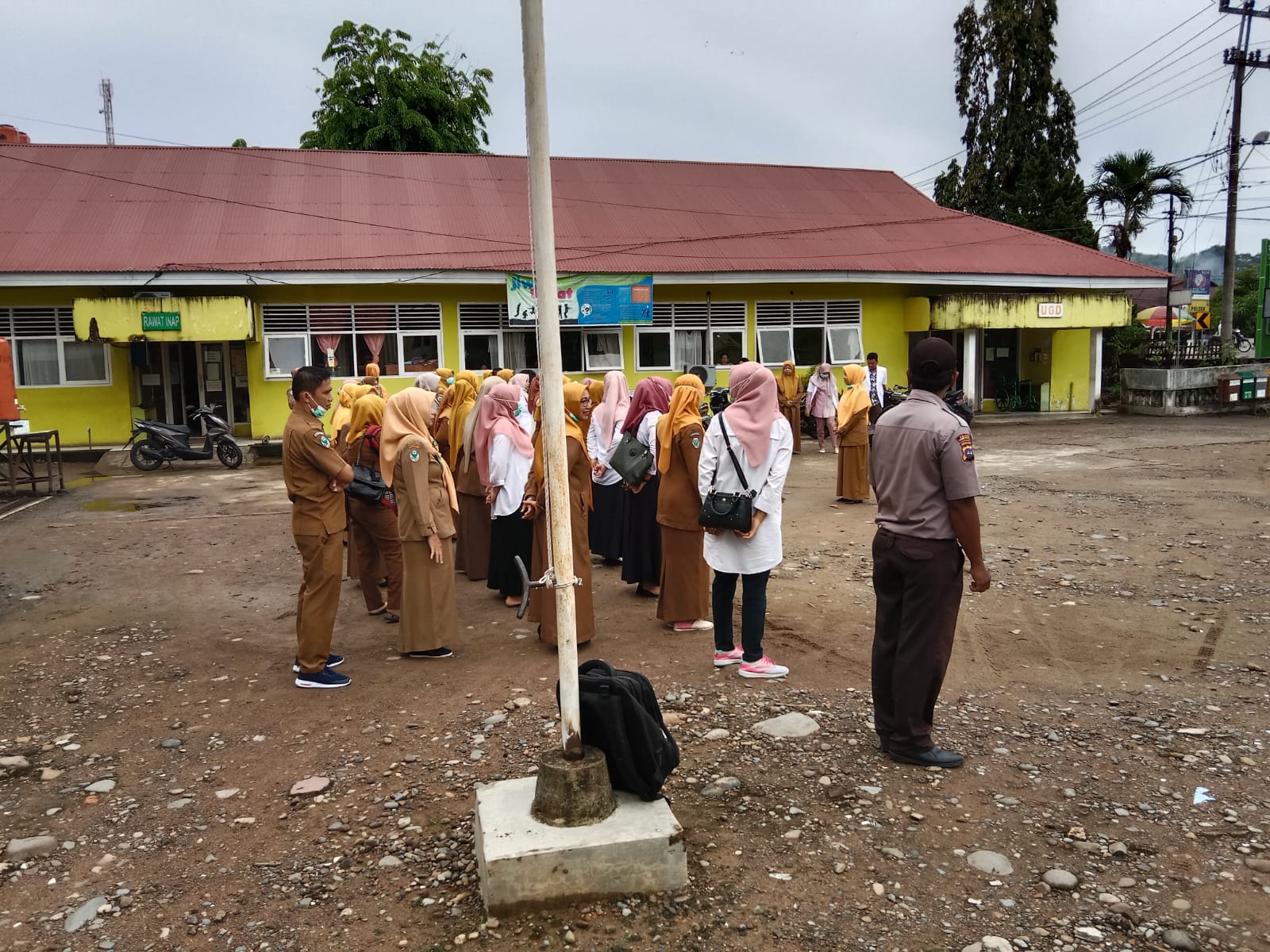 APEL PAGI SEBAGAI SARANA INFORMASI TERBARU PUSKESMAS BALAI SELASA