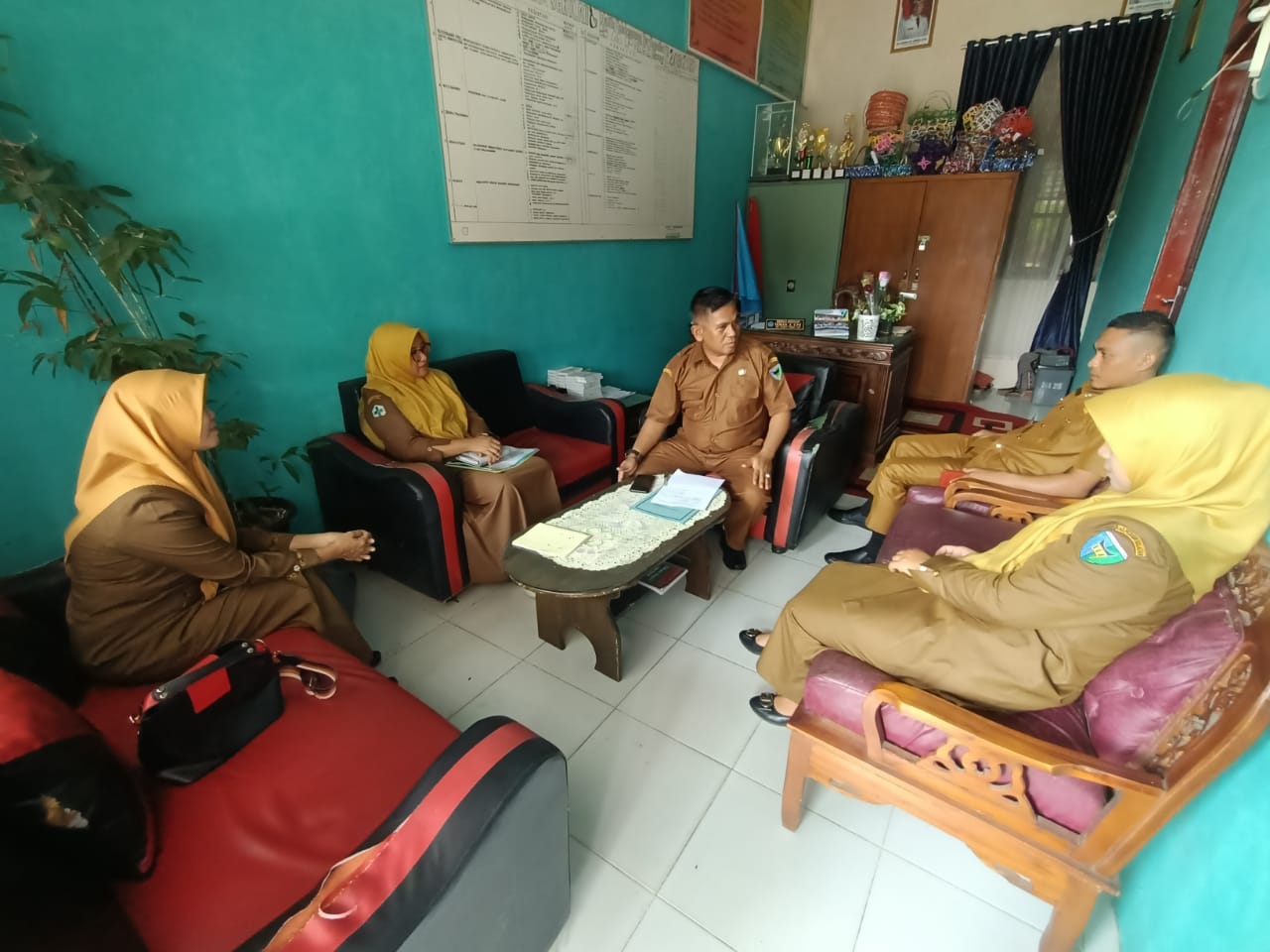 ADVOKASI KE SEKOLAH WILAYAH KERJA UPT. PUSKESMAS PASAR BARU