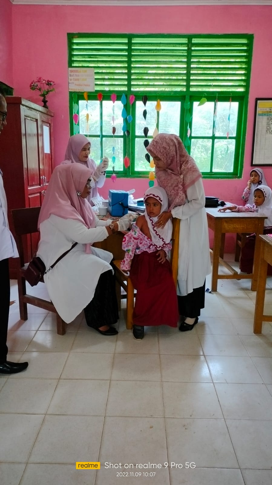 Kegiatan BIAS DT dan Td di Sekolah Dasar/Mis sederajat di wilker Puskesmas Balai selasa
