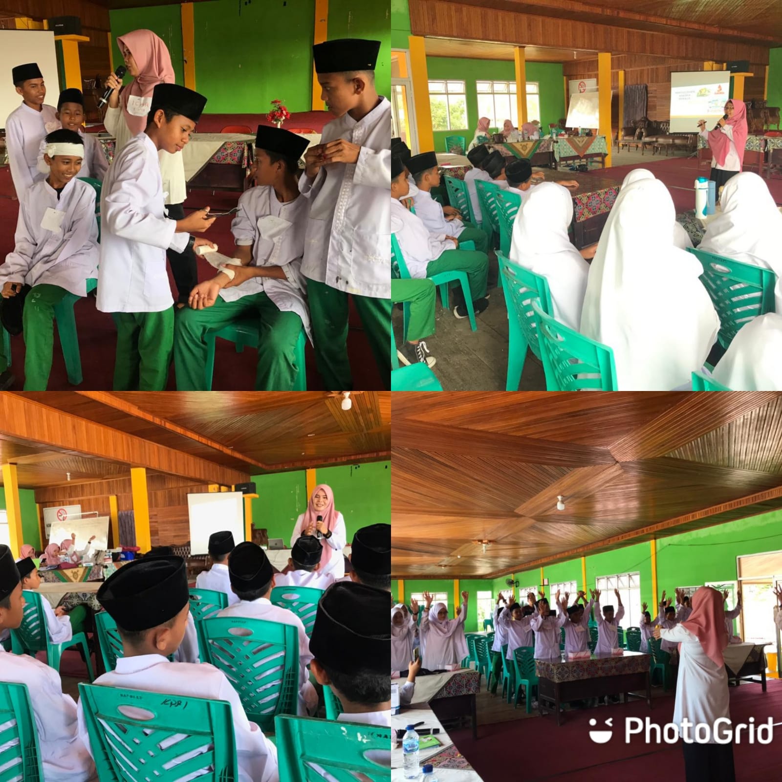 Pelatihan Petugas Konseling bagi Kader Kesehatan bersama Siswa dan Siswi Pesantren Al Ma\'ruf di Ged