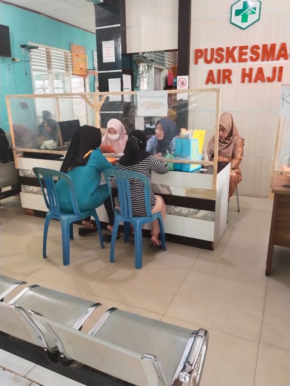 Puskesmas Air Haji Melakukan Pelayanan Mulai Dari Rekamedik