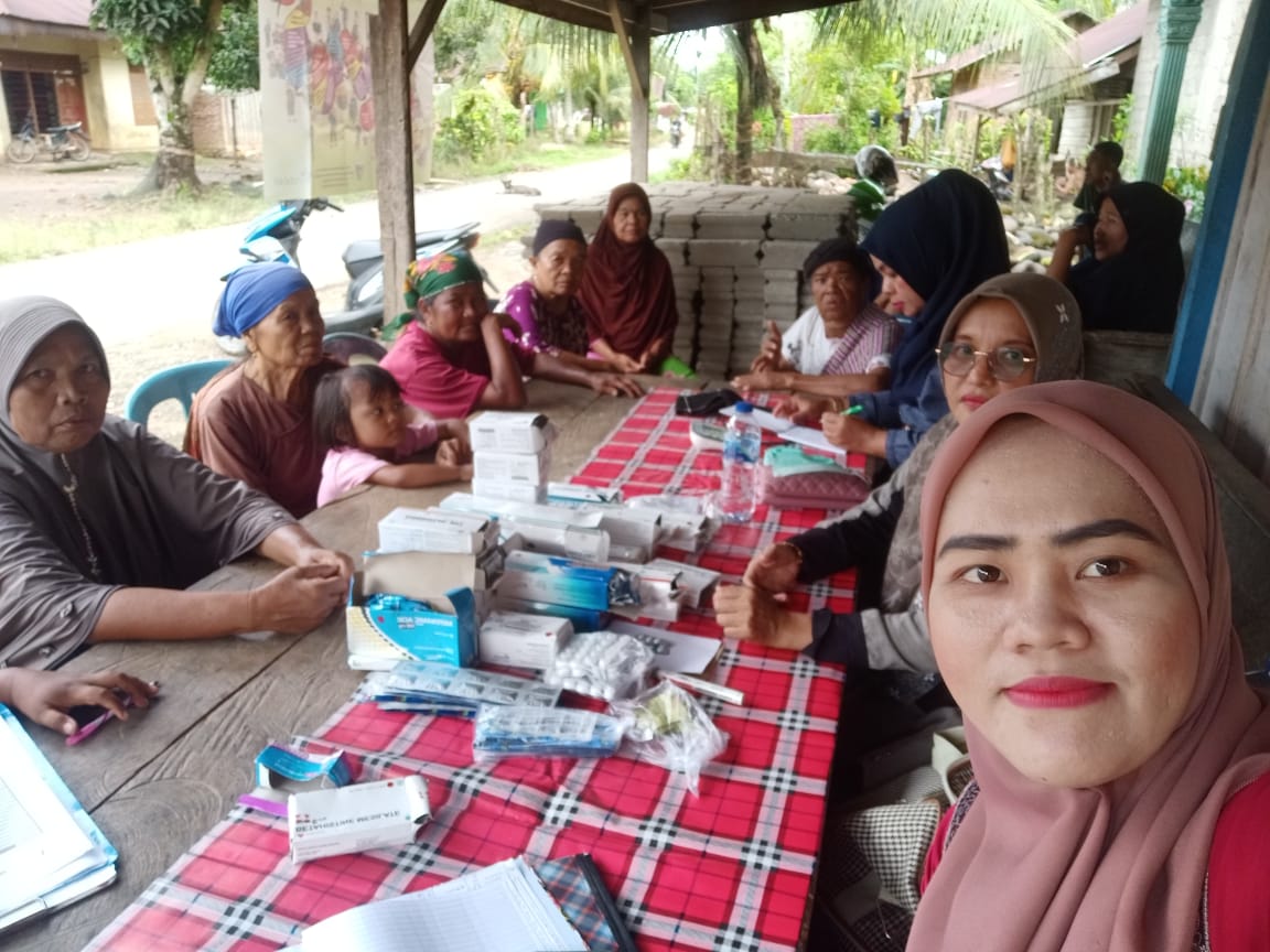 Pelayanan Di Posyandu Lansia Kt.Panjang Punggasan Timur Puskesmas Air Haji