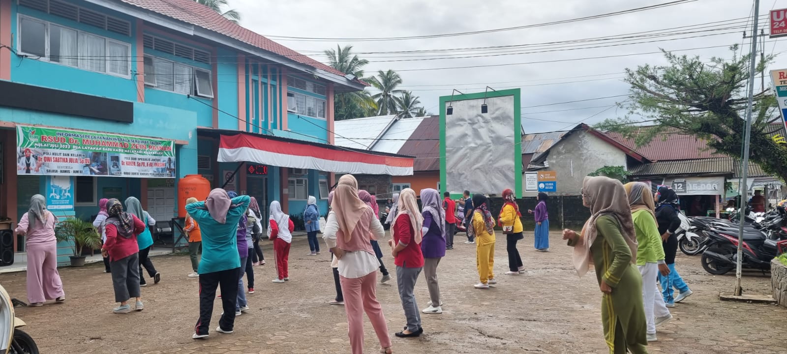Peringatan Hari Kesehatan Nasional Puskesmas Air Haji