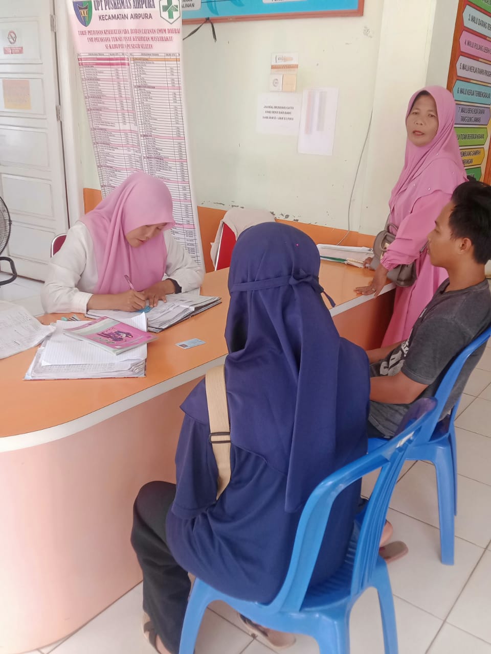 Pelayanan Pendaftaran dan Rekam Medis Puskesmas Airpura